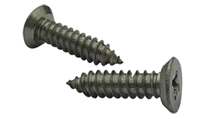 8 X 3/4" Type AB Self Tapping Sheet Metal Screws Flat Undercut Head Phillips Drive 18/8 Stainless Steel (4000/Pkg.) Seasonal Sale