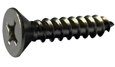 Weekend Sale 5 X 3/8" Type B Self Tapping Sheet Metal Screws Flat Head Phillips Drive 18/8 Stainless Steel (5000/Pkg.)