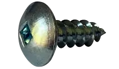 Best Price 6 X 1/4" Type B Self Tapping Sheet Metal Screws Pan Head Square Drive Steel Zinc & Bake (10000/Pkg.)