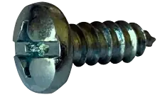 Clearance 6 X 1-1/2" Type A Self Tapping Sheet Metal Screws Pan Head Combination Drive 18/8 Stainless Steel (2250/Pkg.)