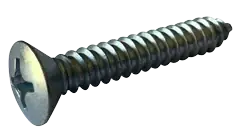 8 X 5/8" Type A Self Tapping Sheet Metal Screws Oval Head Phillips Drive Steel Zinc & Bake (10000/Pkg.) Hot Deal