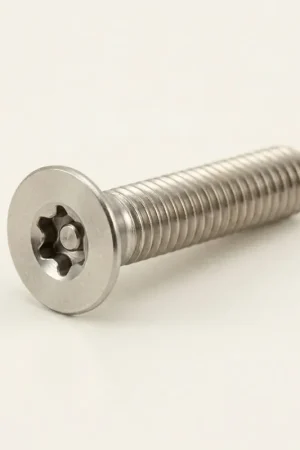 Same Day Shipping 1/4-20 X 1/2" Tamper Resistant Machine Screws Flat Undercut Head Pin-In Six Lobe Drive Alloy Steel Zinc Plated (100 / Pkg.)