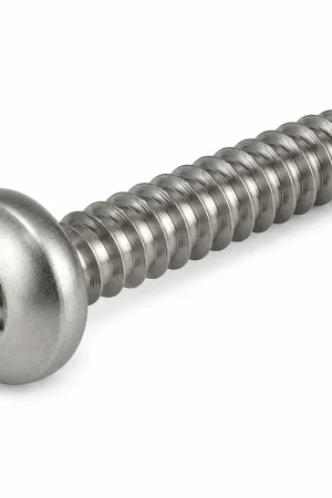 In Demand 10 X 2" Tamper Resistant Sheet Metal Screws Button Head Pin-In Hex Socket Drive 18/8 Stainless Steel (100 / Pkg.)