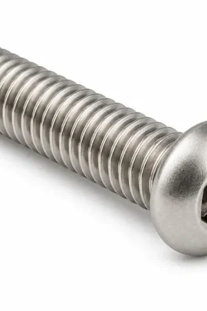 Mega Sale 3/8-16 X 5/8" Tamper Resistant Machine Screws Button Head Pin-In Hex Socket Drive 18/8 Stainless Steel (100 / Pkg.)