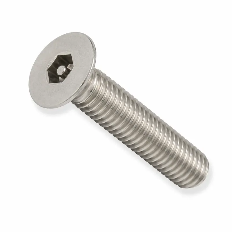 1/4-20 X 3/4" Tamper Resistant Machine Screws Flat Head Pin-In Hex Socket Drive 18/8 Stainless Steel (100 / Pkg.) Limited Offer