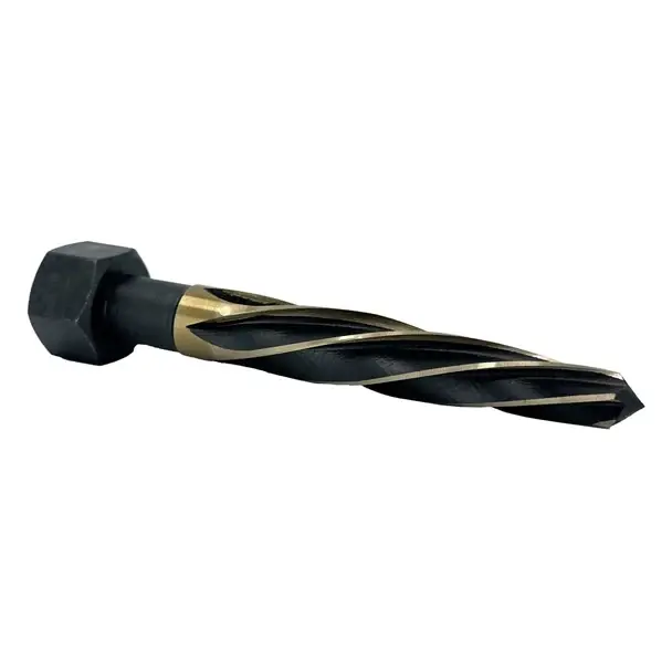 1-3/16" Hex Shank Bridge Reamer Black & Gold HSS KFDRB1-3/16HEX Latest