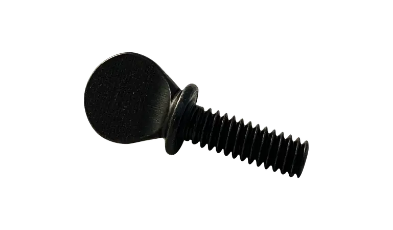 Limited Offer 1/4-20 X 2" Thumb Screws Shoulder Head Knurled Drive Full Thread Steel Black Oxide (600 / Pkg.)