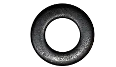 Limited Offer M8 X 16.0 Flat Washers DIN Black Oxide DIN 125A 18/8 Stainless Steel (5000 / Pkg.)