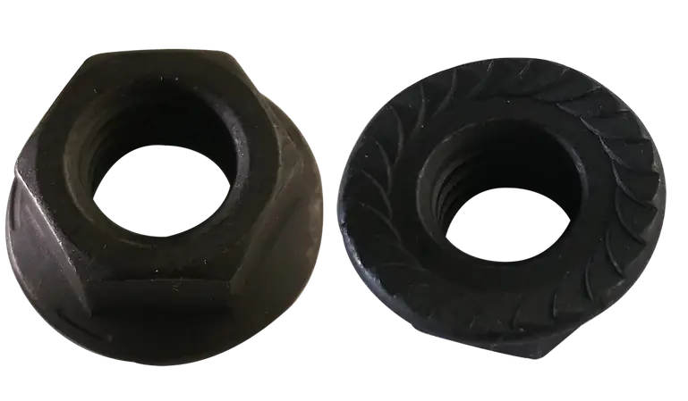 Premium 3/8"-16 Lock Nuts Steel Black Phosphate (1000 / Pkg.)