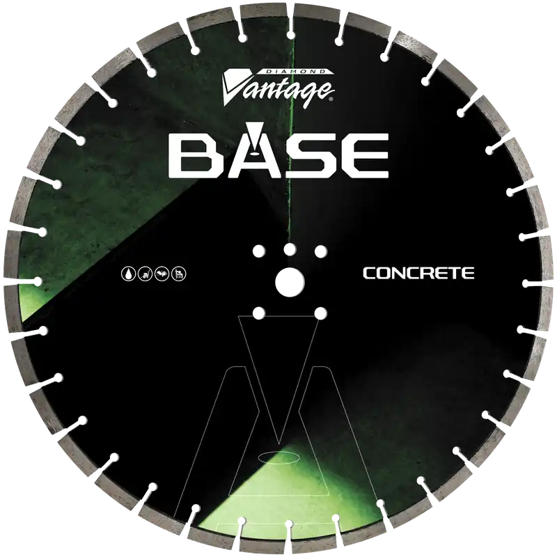 Grab Now Diamond Vantage 4217BASE 42" x 0.175" Walk Behind Saw Diamond Blade for Concrete Base 12mm Segments