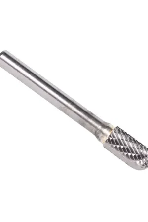 5/16" X 3/4" Cylindrical Radius-End Double Cut Carbide Bur Solid Carbide 1/4" Round Shank DULSC2 Limited Offer