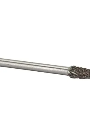 1/8" X 1/2" Cone Radius-End 14 Degree Taper Miniature Carbide Bur Solid Carbide 1/8" Round Shank DULSL42 Best Seller