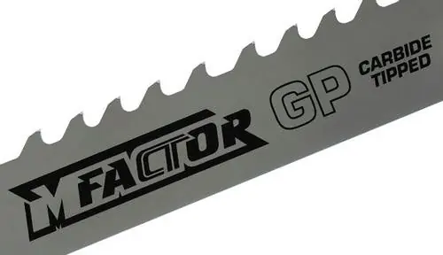 1" X .035" 3/4 TPI M-Factor GP Carbide Tipped Band Saw Blade (125 ft / Coil) MK Morse ZCTGGP34 Buy Direct