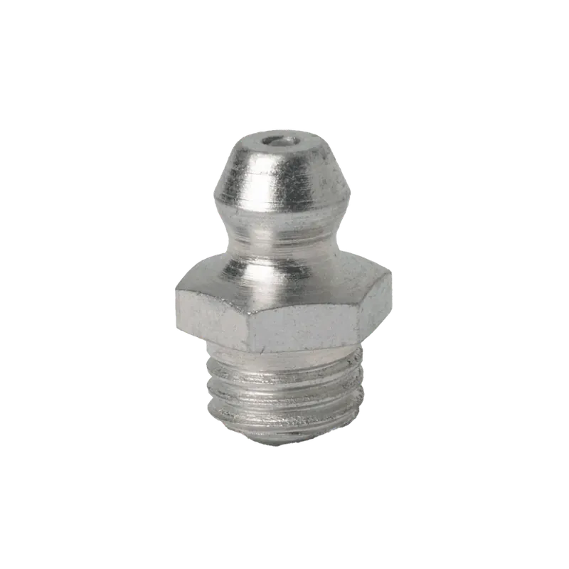 5/16-24 UNF-2A Grease Fitting Steel Zinc Clear (200 / Bag) Crafted