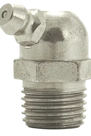 1/4-18 PTF 67.5 Degree Extra Short SAE Special Grease Fitting Steel Zinc Yellow (100 / Bag) Trusted Brand