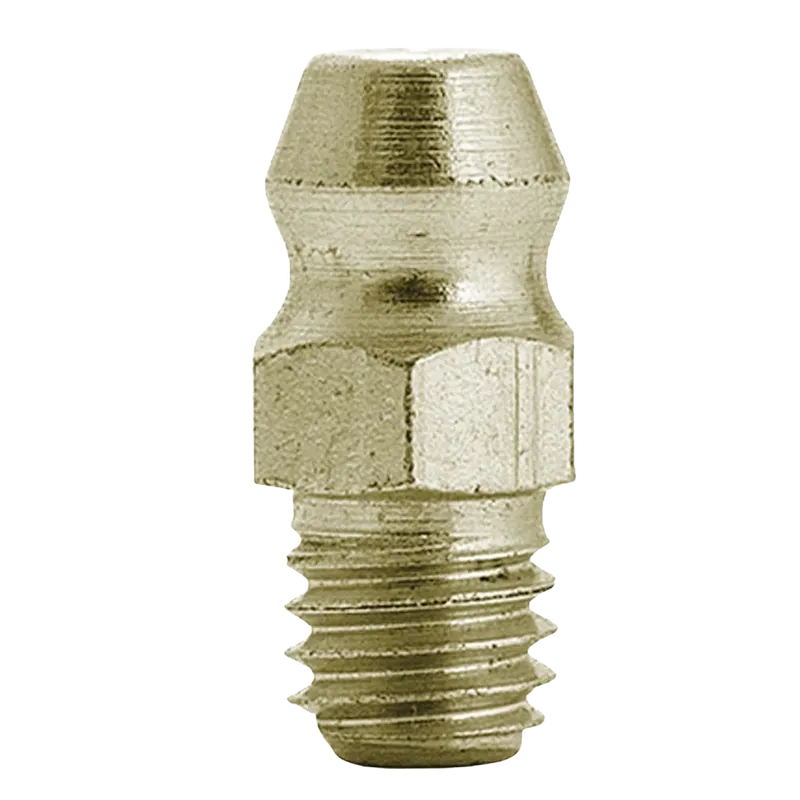 One Day Deal M6 x 1 Metric Grease Fitting Steel Zinc Yellow (500 / Bag)