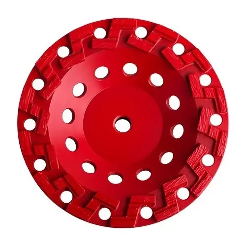 Authentic Diamond Vantage 05CSZX3-6080 5" x 7/8, S Cup Wheel, X3 Supreme Grade 60/80 for Concrete S-CUP