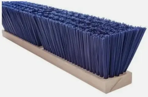 Final Sale Magnolia Brush 6418-FX 18" Blue Plastic FlexSweep Push Broom Block
