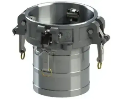 Price Cut 8" Type C Cam & Groove Coupler x Hose Shank Ever-Tite Aluminum