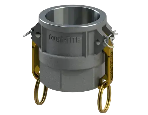 Limited Offer 1-1/2" Type D Cam & Groove Coupler x Female NPT Tough-Tite Aluminum