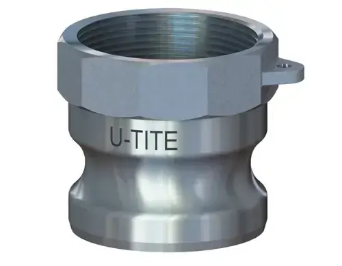 2" Type A Cam & Groove Adapter x Female NPT U-Tite Aluminum (2 / Pkg.) Affordable