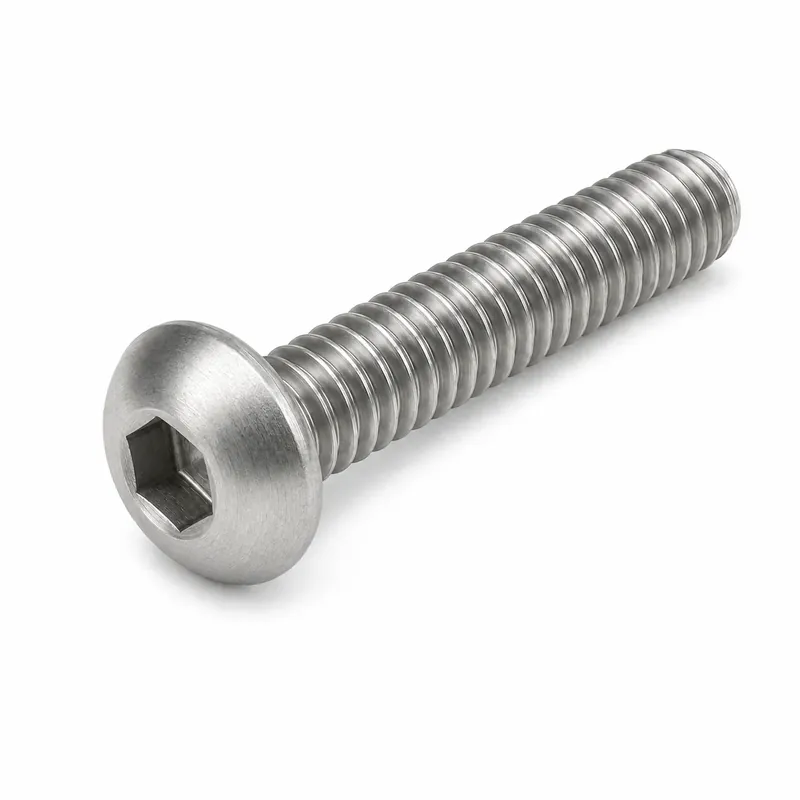 Clearance M6-1 X 20mm Socket Cap Screws Button Head Hex Socket Drive Fully Threaded Class 12.9 Alloy Steel Zinc Plated (200 / Pkg.)