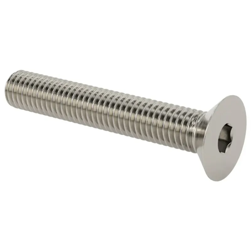 M12-1.75 X 55mm Socket Cap Screws Flat Head Hex Socket Drive Fully Threaded Class 12.9 Alloy Steel Zinc Plated (50 / Pkg.) Place Order