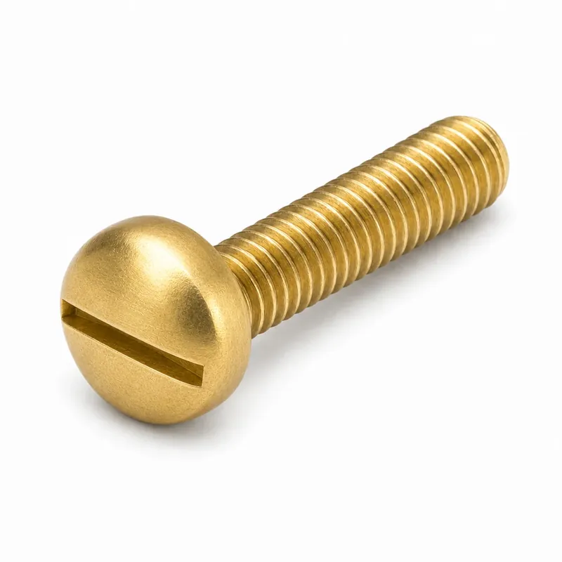 Holiday Sale 4-40 X 3/16" Pan Head Machine Screws Slotted Drive Brass (400 / Pkg.)
