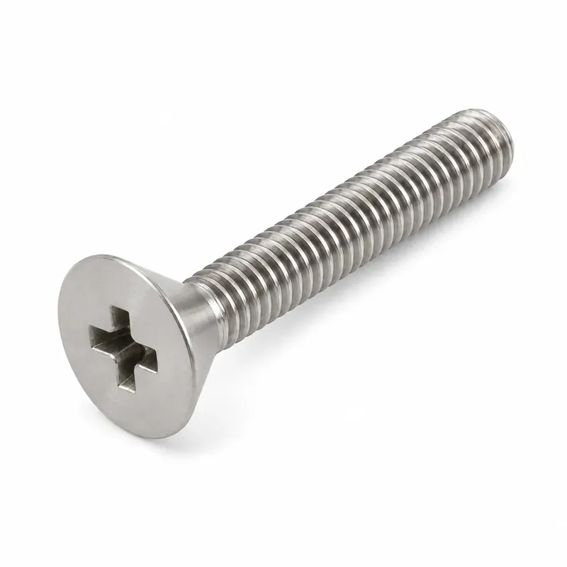 Free Returns 2-56 X 9/16" 100 Degree Flat Head Machine Screws Phillips Drive 18/8 Stainless Steel (700 / Pkg.)