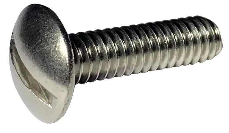 1/4-20 X 5/16" Truss Head Machine Screws Slotted Drive 18/8 Stainless Steel (200 / Pkg.) Buy Direct