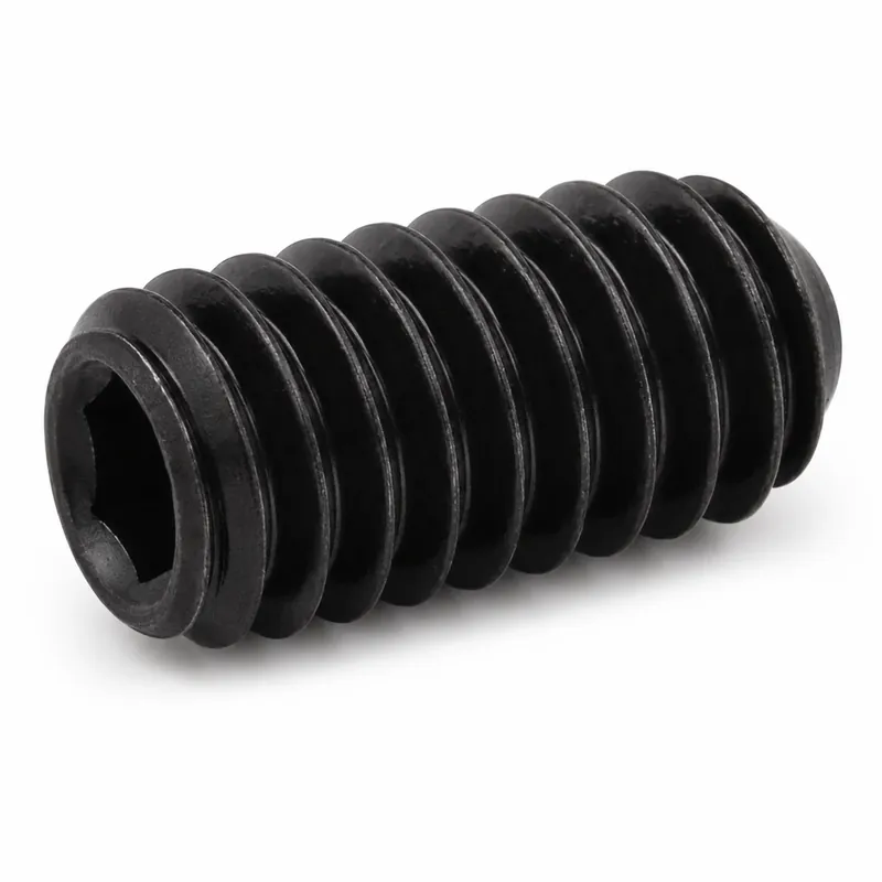Fresh Stock HOLO-KROME 42045 5/16-18 X 3/4" Knurled Cup Point Socket Set Screws Alloy Steel Thermal Black Oxide (100 / Pkg.)