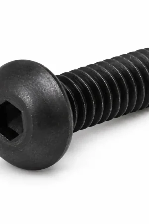 Fan Favorite HOLO-KROME 64020 8-32 X 1/2" Socket Cap Screws Button Head Hex Socket Drive Alloy Steel Thermal Black Oxide (100 / Pkg.)