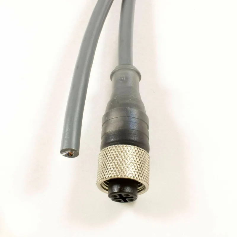 OBSOLETE - Alpha Connect Cordset - M12 Female Straight to Cut End - 22AWG 3 Poles - AR0300104 - Slate - 20M (65.6ft) Instant Buy