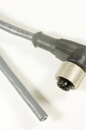 OBSOLETE - Alpha Connect Cordset - M12 Female 90° to Cut End - 24AWG 12 Poles - AW1200125 - Black - 1M (3.28ft) Get Yours