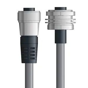 DN4110078S05 - LAPP UNITRONIC® DeviceNet Cordsets 15 & 18 AWG / 1 + 1 pair Bus - Gray PVC - 7/8 in Female / 7/8 in Female Bulkhead connectors - 5m Buy Today