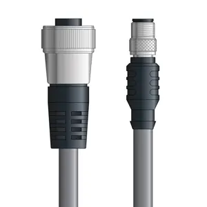 DN4110031S05 - LAPP UNITRONIC® DeviceNet Cordsets 15 & 18 AWG / 1 + 1 pair Bus - Gray PVC - 7/8 in Female / M12 Male connectors - 5m Flash Sale