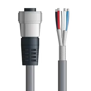 DN4110003F10 - LAPP UNITRONIC® DeviceNet Cordsets 14 & 18 AWG / 1 + 1 pair Bus - Gray PVC - 7/8 in Female / Wire Leads connectors - 10m Order Now