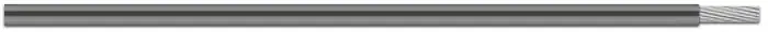 1854/19 WS001 - Alpha Wire MIL-W-16878E/1 PVC Hook-Up/Lead Wire - 24 AWG - 19/36 Stranded Conductor - Tinned Copper - 600V - Gray - 1000ft Genuine