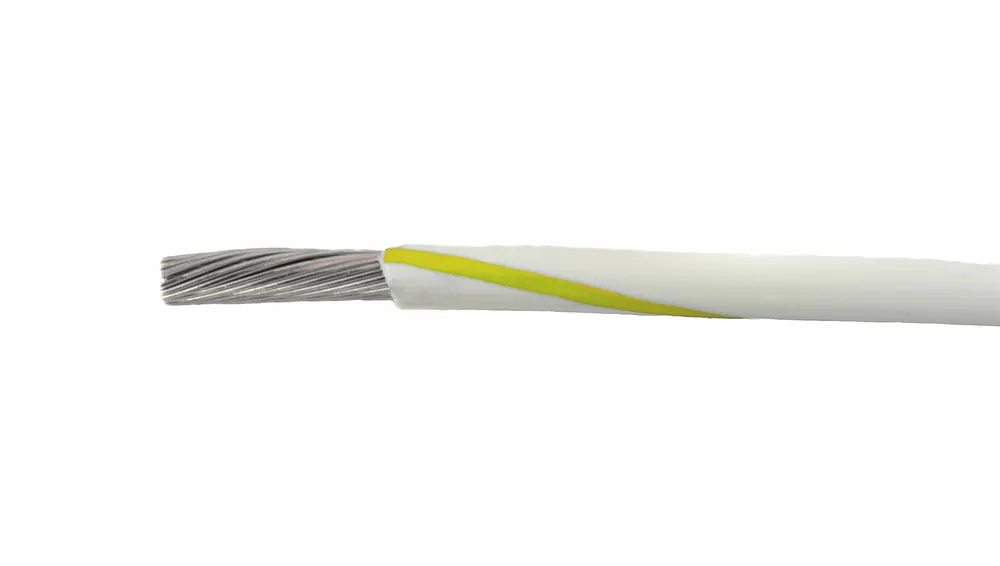 Special Offer 1858/19 WY005 - Alpha Wire MIL-W-16878E/1 PVC Hook-Up/Lead Wire - 16 AWG - 19/29 Stranded Conductor - Tinned Copper - 600V - White/Yellow - 100ft