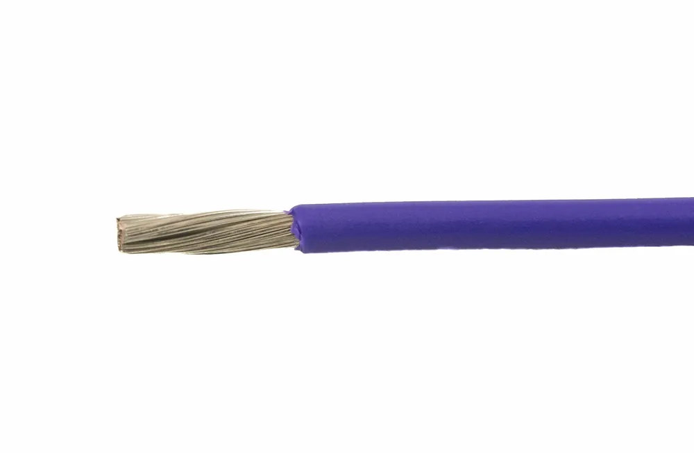 Time-Limited Alpha 67075 VI321 Metric EcoWire® Hook-Up/Lead Wire - 19 AWG - 42/0.16 Stranding Violet mPPE Insulation - 50 Meter Put-Up