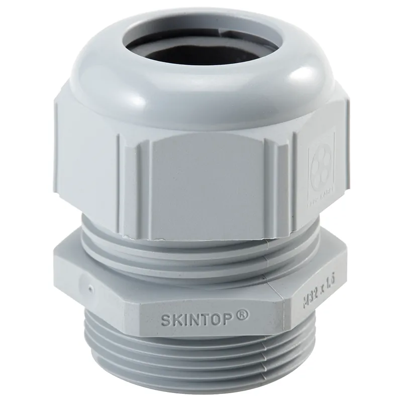 Clearance 53111000 - LAPP SKINTOP® ST-M Strain Relief Cable Gland - 12 Metric - Gray - Standard Thread