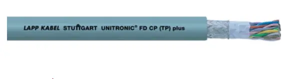 11139507 - LAPP UNITRONIC® FD CP (TP) Plus A Data, Signal & Control Cable - 26 AWG/10 Pair - Gray One Day Deal