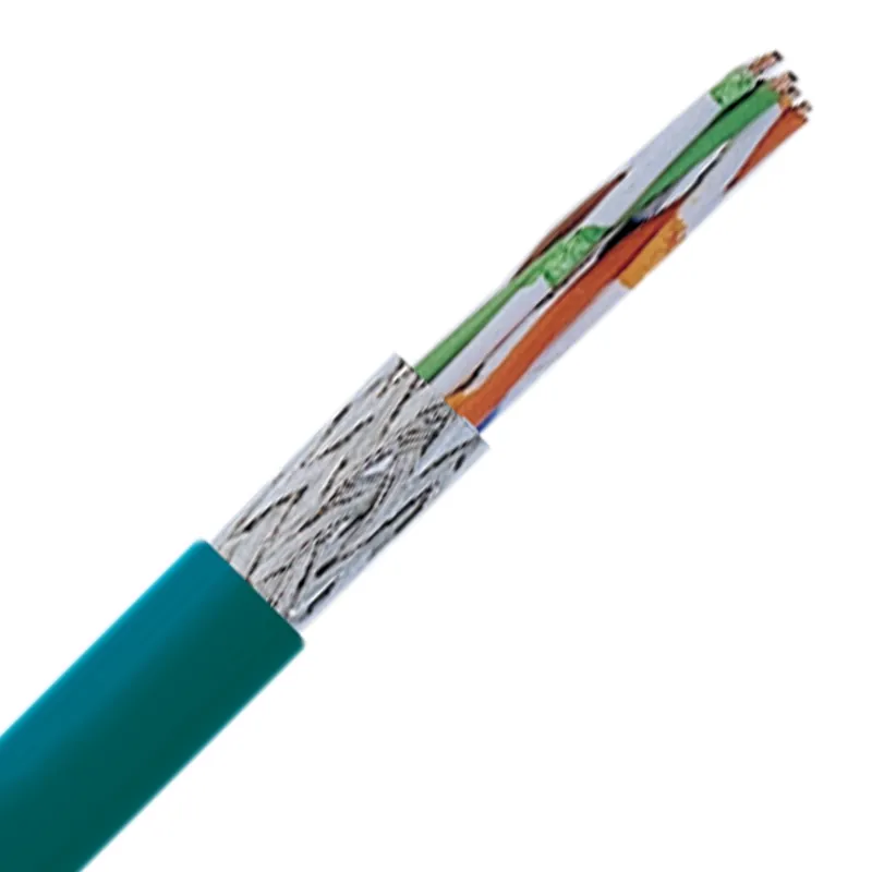 2170489 - LAPP ETHERLINE® 4 Pair CAT5e Continuous Flex - 26 AWG - Polyurethane (PUR) - Teal Express Delivery