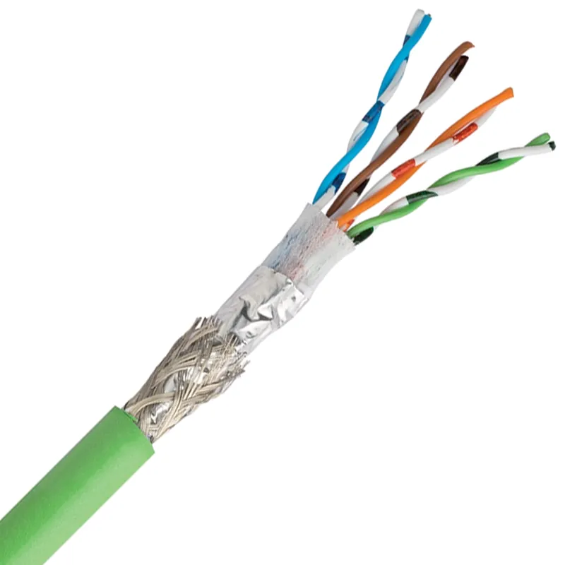 High Quality 2170850 - LAPP ETHERLINE® HEAT 6722 - CAT5e - 24 AWG - Polyurethane (PUR) - Green