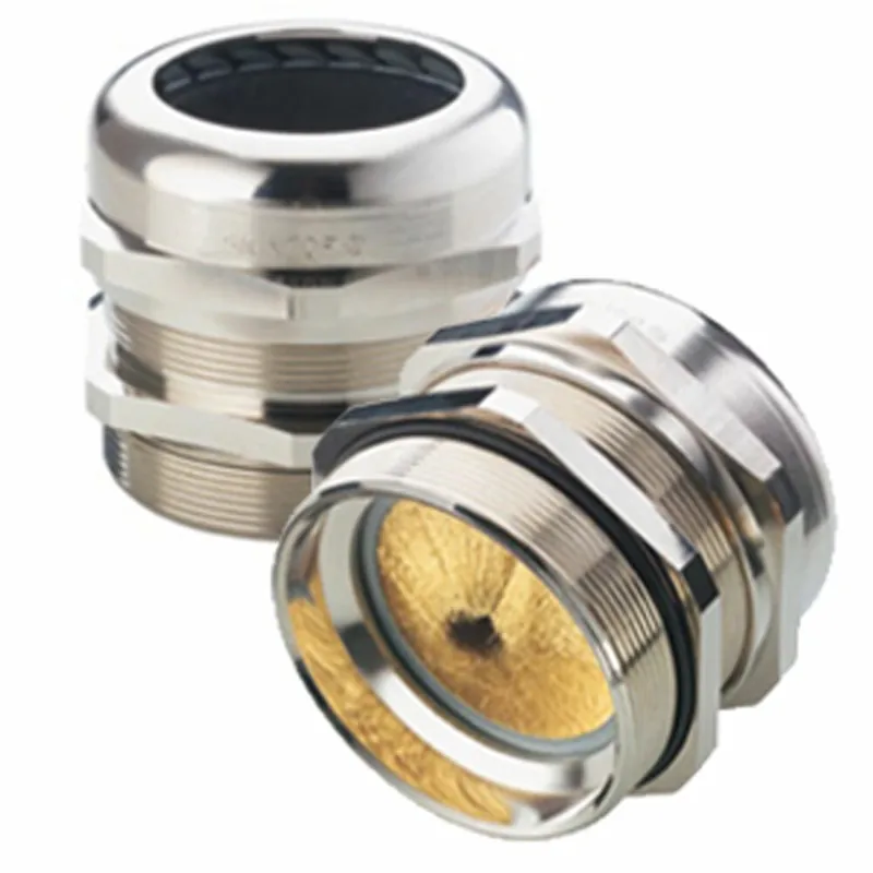 53112067 - LAPP SKINTOP® MS-NPT BRUSH Strain Relief Cable Gland - 1-1/2 NPT - Metallic Limited Time