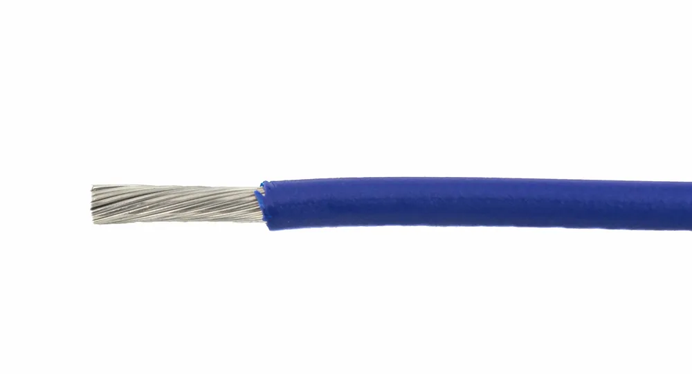 Alpha Wire EcoWire® Hook-Up/Lead Wire - 16 AWG 26 Stranded Conductor - Tinned copper - 600V - Dark Blue - 1000 ft Buy Today