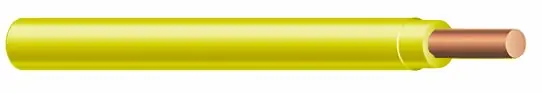 TFN Building Wire - 16 AWG - Yellow - Solid Conductor Last Chance