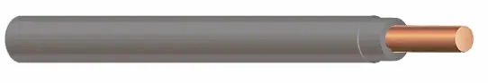 TFN Building Wire - 18 AWG - Gray - Solid Conductor High Quality