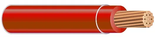 High Quality THHN Building Wire - 3 AWG - Red - Stranded Conductor
