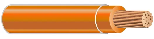 In Demand THHN Building Wire - 3 AWG - Orange - Stranded Conductor